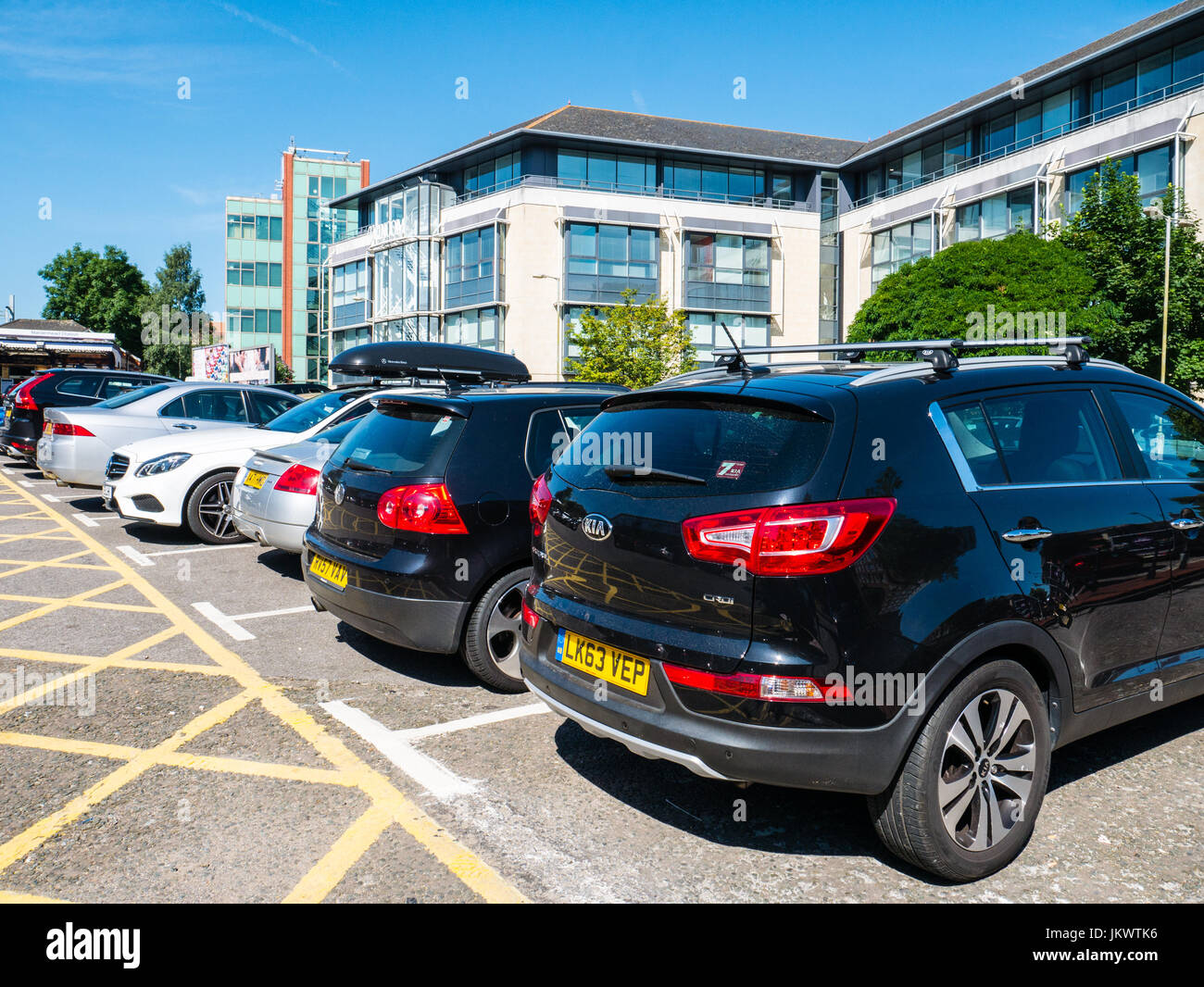 Maidenhead Stazione Carpark, Maidenhead, Inghilterra, Regno Unito, GB. Foto Stock