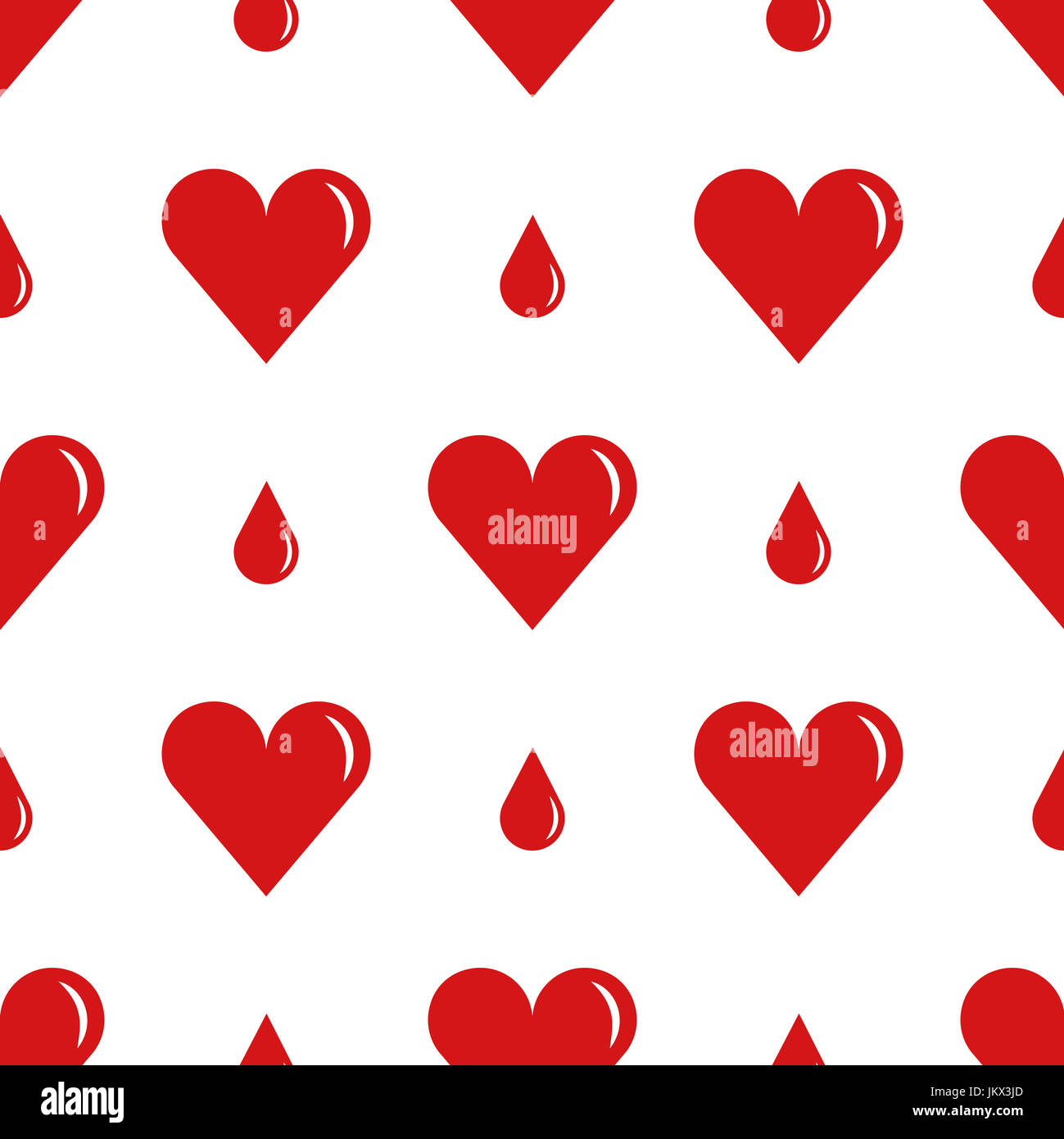 Mondo Di Donatori Di Sangue Giorno Tassellabile A Sfondo Cuore Con Una Goccia Di Sangue Simboleggia La Donazione E Carita Perfetta Pattern Foto Stock Alamy