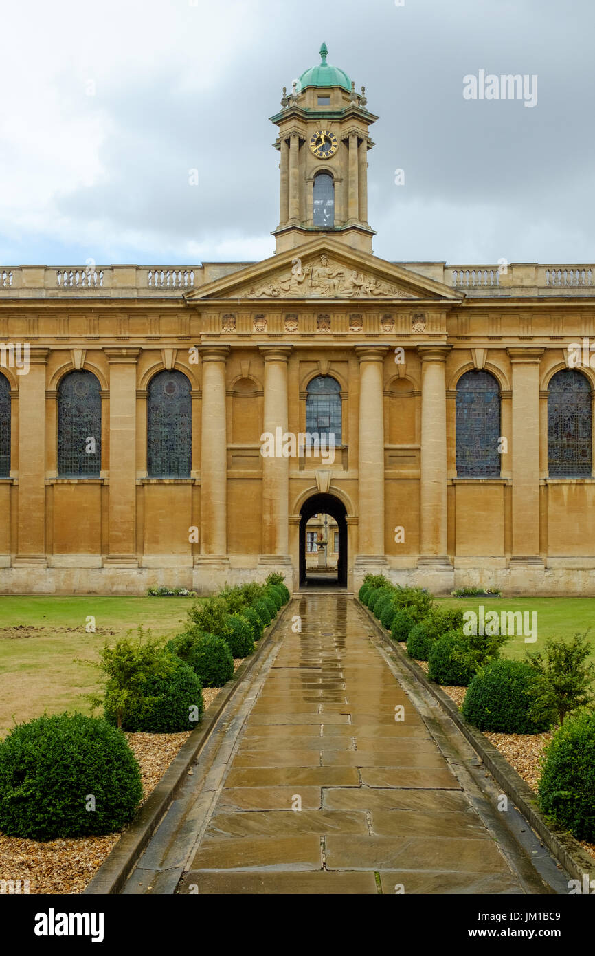 Queen's College di Oxford Foto Stock