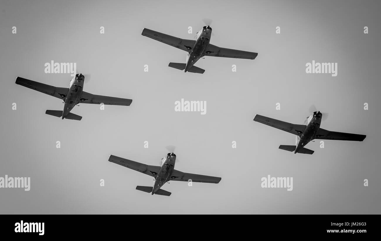 La marchetti s208m è un piano costruito nel 1968, utilizzato per la formazione, per il trasporto di merci e di servizi sanitari. Foto Stock