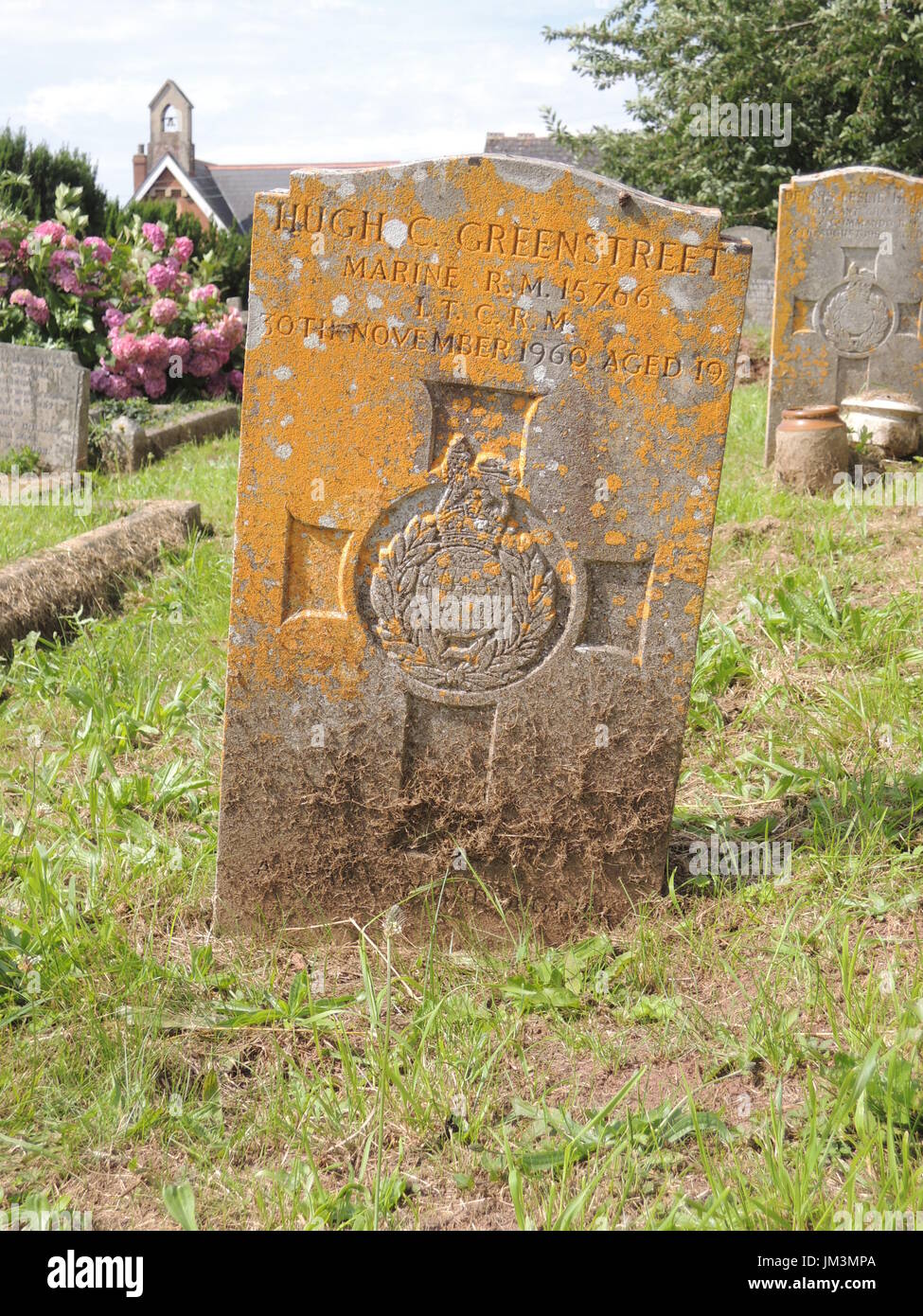 Lympstone, Devon, la Chiesa Parrocchiale e il cimitero Foto Stock