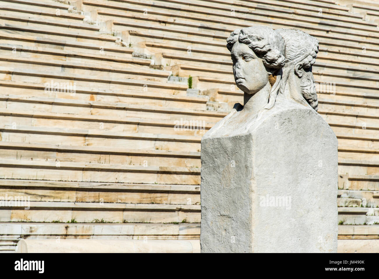 Stadio Panateneico, Atene, Attica, Grecia Foto Stock
