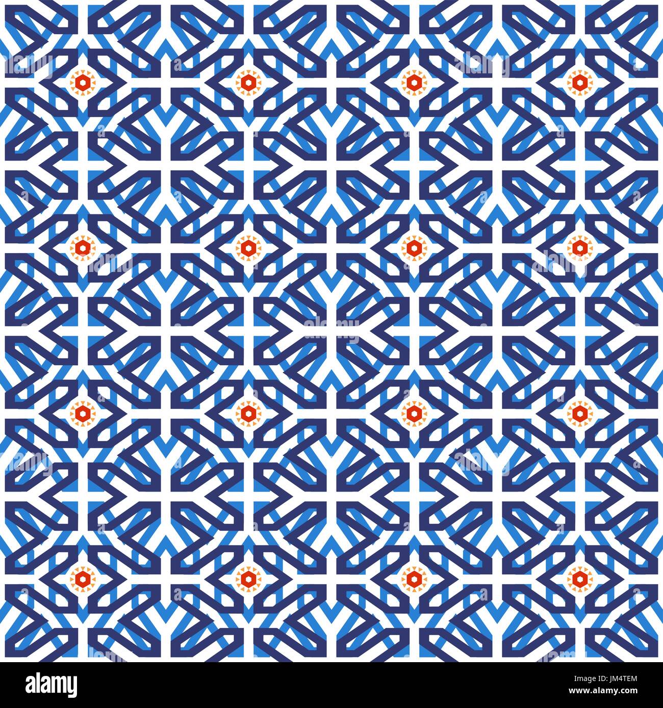 Prenotare design mosaico - Souvenir arabo - formato A6 - 100 fogli