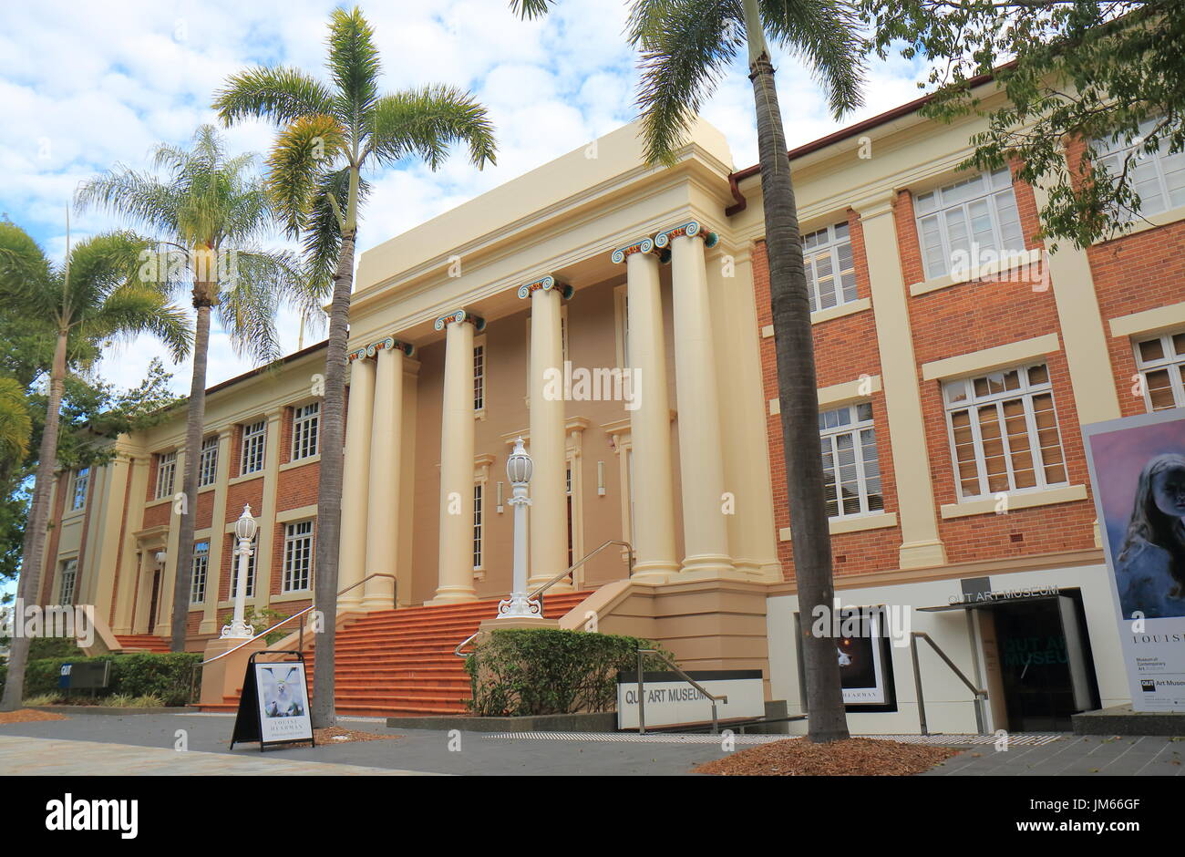 QUT Queensland University of Technology Art Museum di Brisbane Australia. Foto Stock