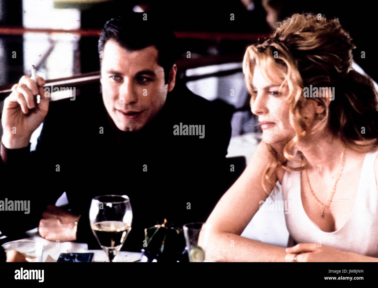 John Travolta, rene russo, get shorty, 1995 Foto Stock