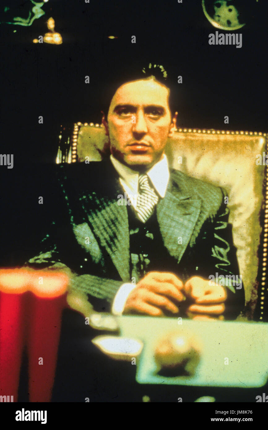 Al Pacino, Il Padrino II, 1974 Foto Stock