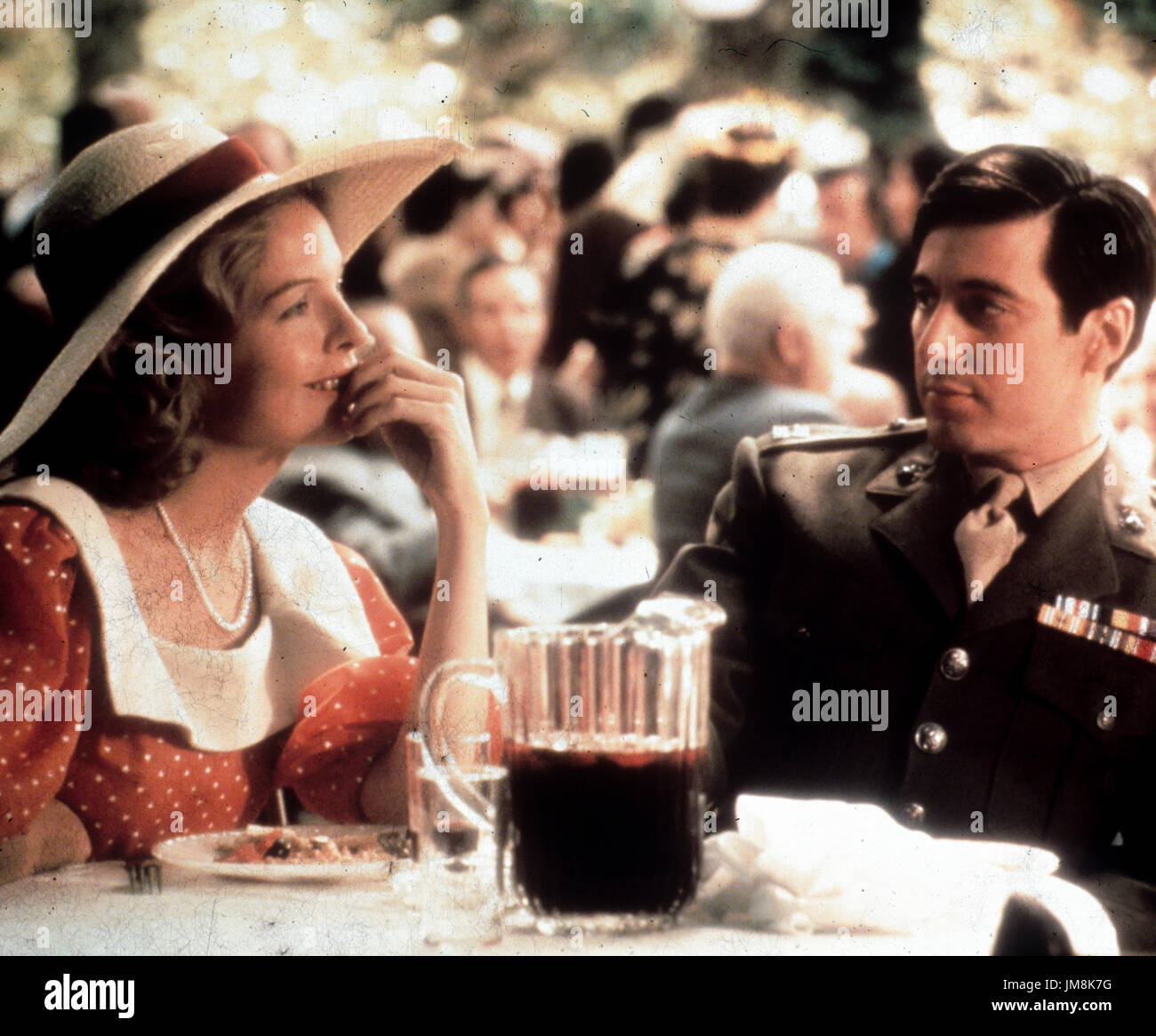 Diane Keaton, al pacino, il padrino, 1972 Foto Stock