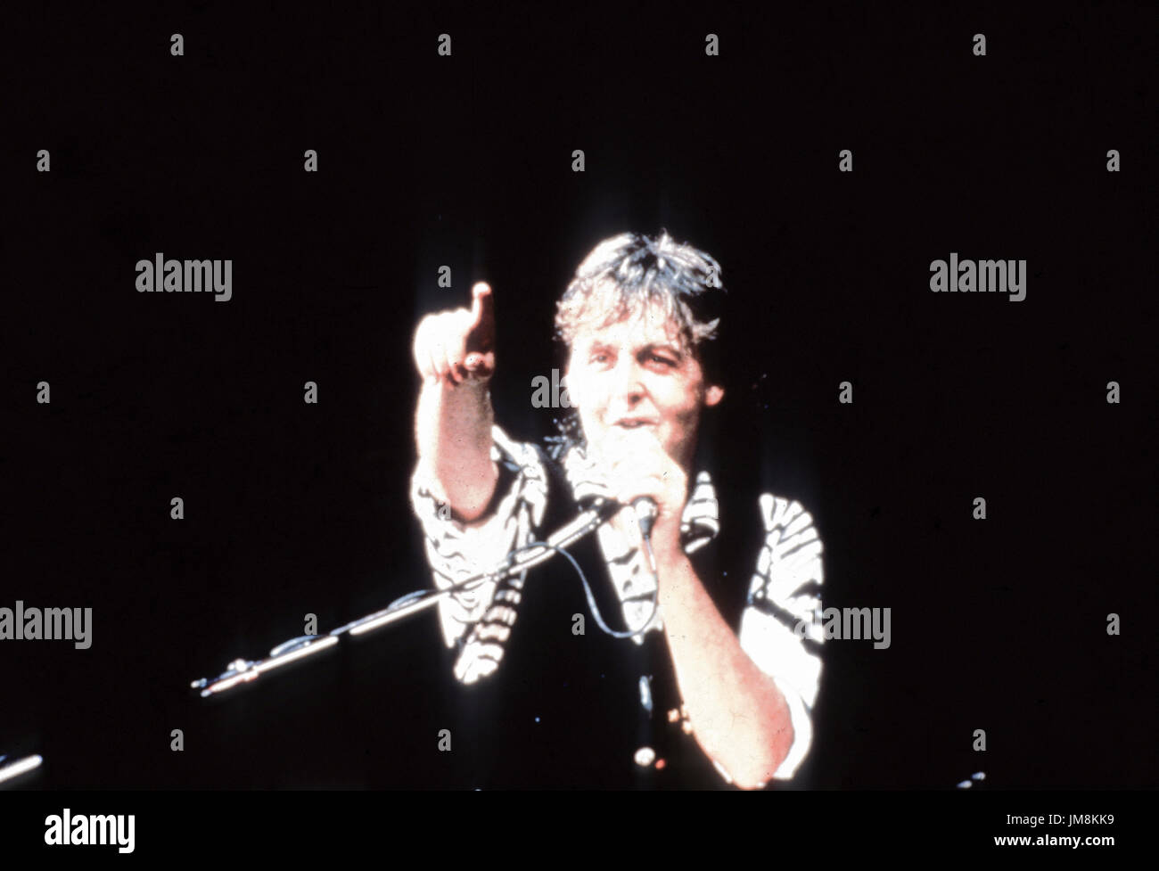 Paul Mccartney, get back, 1991 Foto Stock