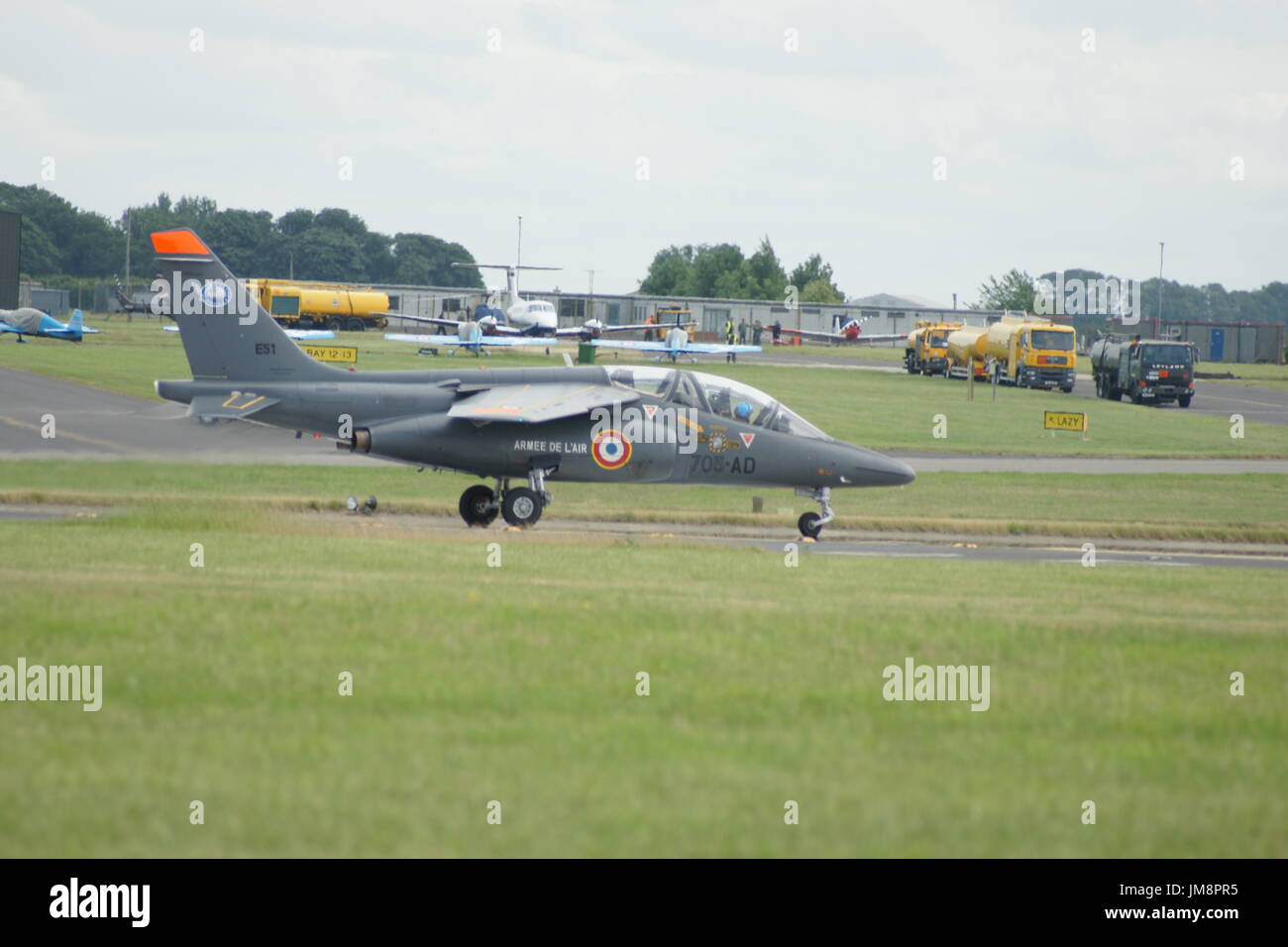 Dassault/Dornier Alpha Jet tactical trainer militare e vicino-supporto aereo di aerei da combattimento Foto Stock