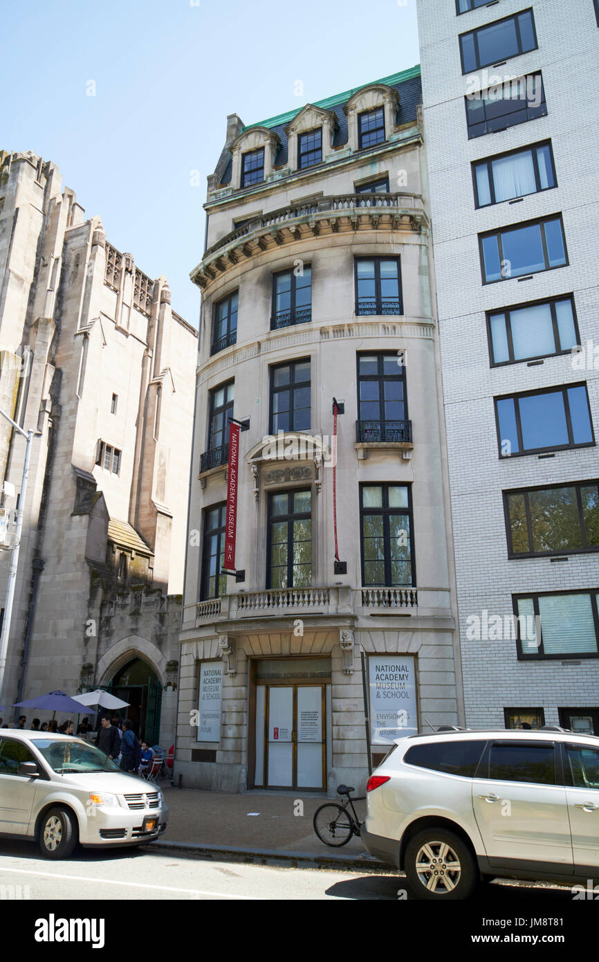 Archer milton huntington residence Accademia Nazionale Museo e scuola di New York City STATI UNITI D'AMERICA Foto Stock