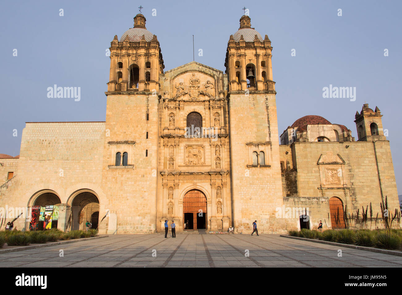 Il Templo de Santo Domingo, Oaxaca, Messico Foto Stock