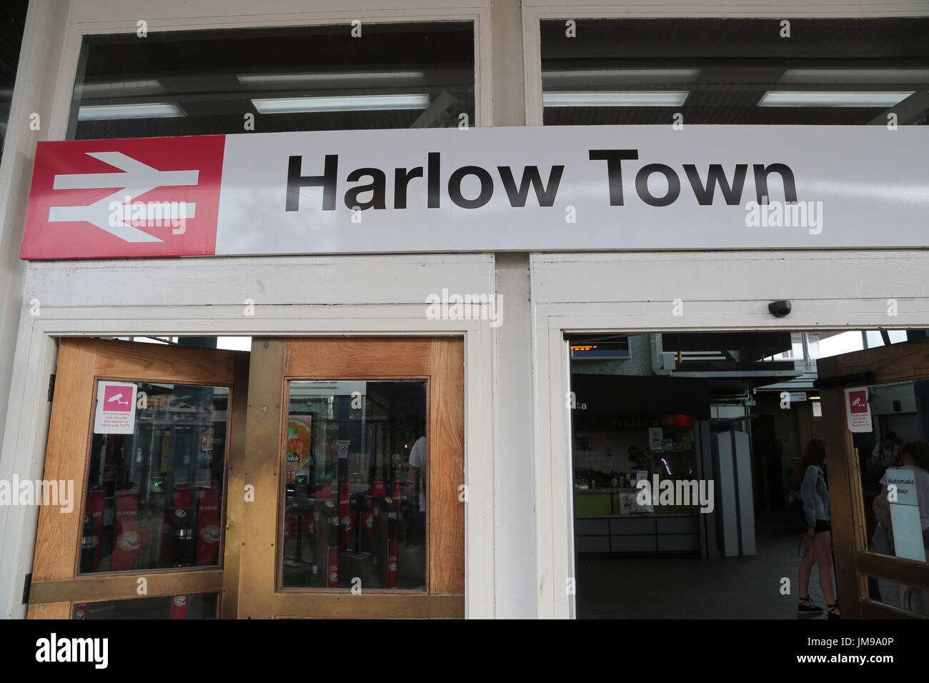 Maggiore Anglia treni Harlow Town Station Foto Stock