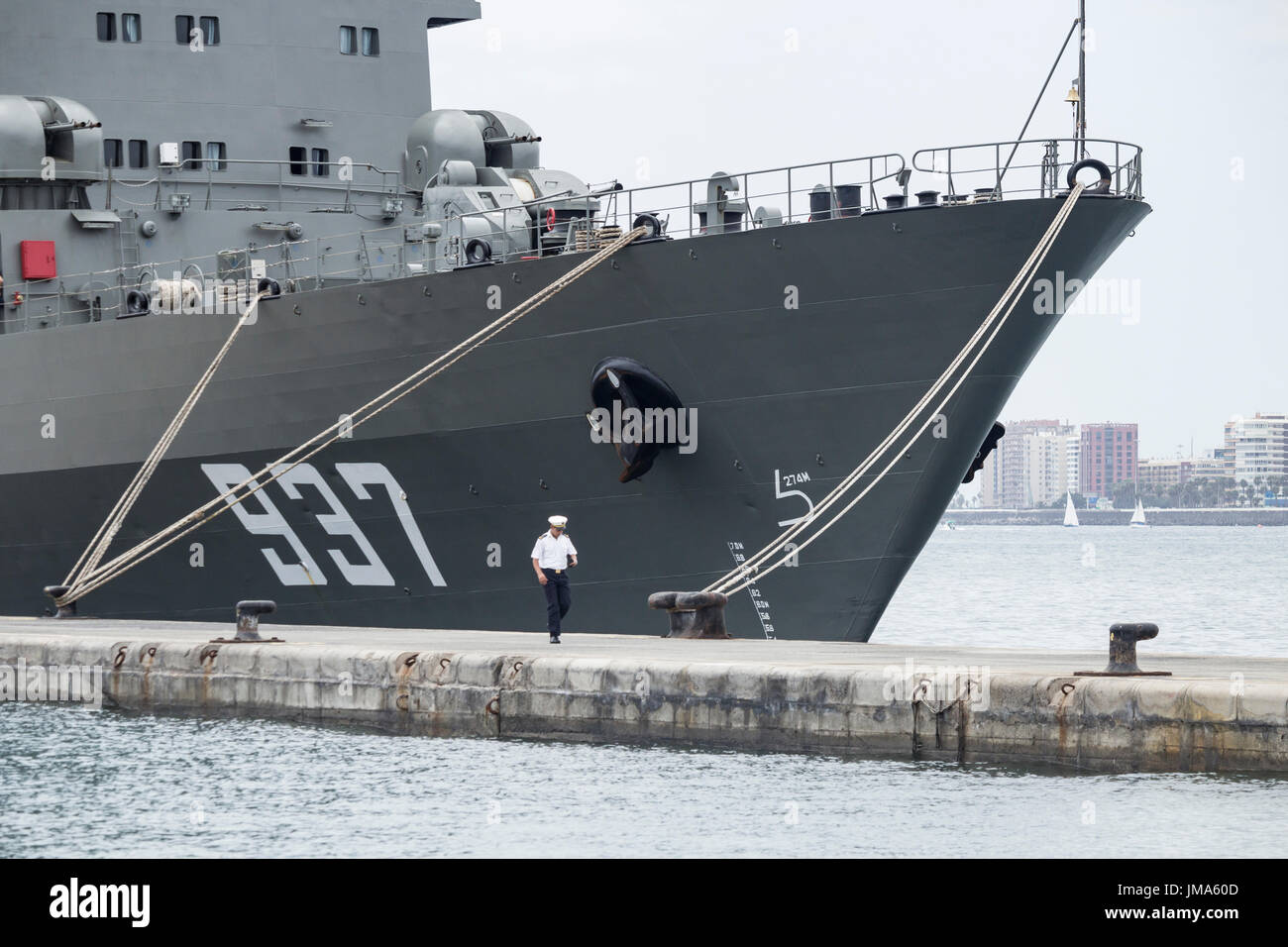 Nazionale algerina ausiliario navy ship, Soumman Foto Stock