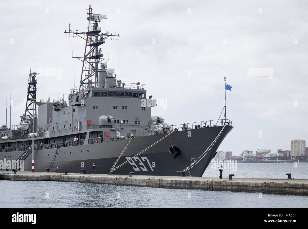 Nazionale algerina ausiliario navy ship, Soumman Foto Stock