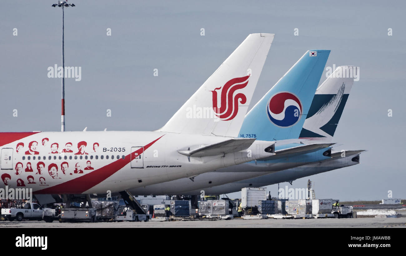 Sezioni di coda di aeroplani immagini e fotografie stock ad alta ...