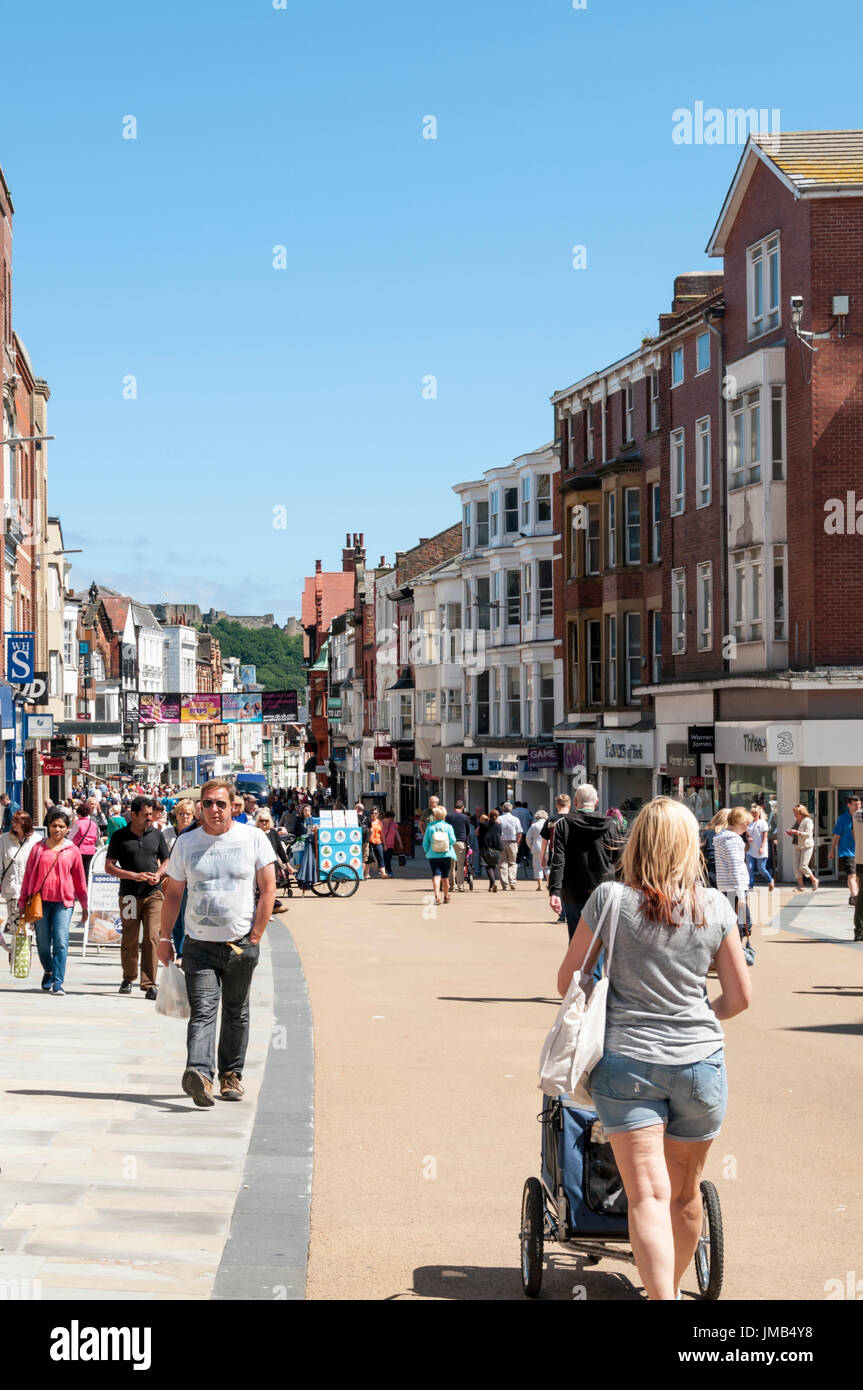 Westborough nel centro della città di Scarborough. Foto Stock