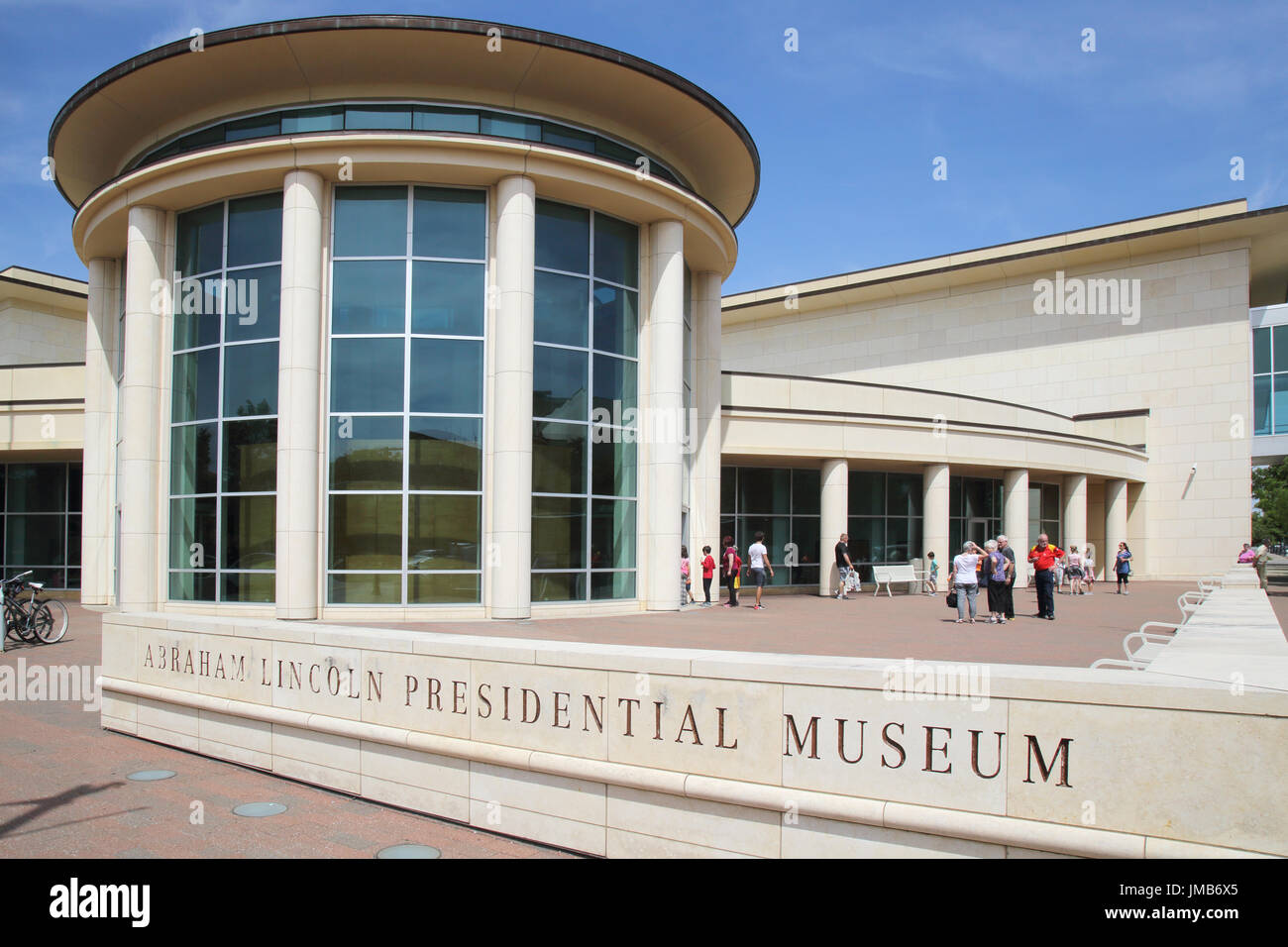 Abraham Lincoln museo presidenziale springfield illinois Foto Stock