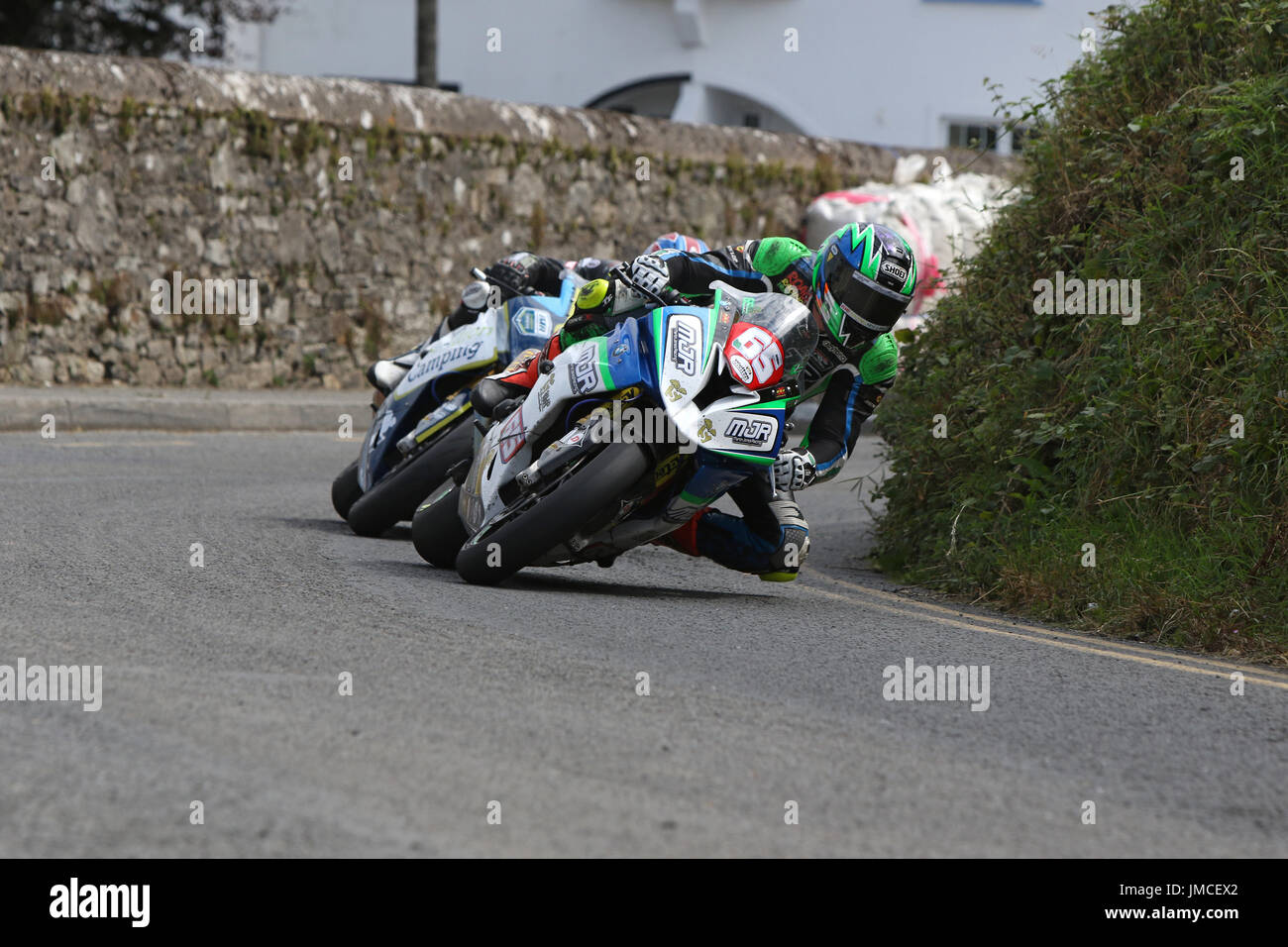 Michael Sweeney Faughenn 50 gare su strada Luglio 2017 Foto Stock