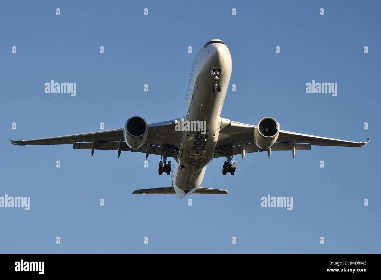AIRBUS A350-1000 sulla prova di volo Foto Stock