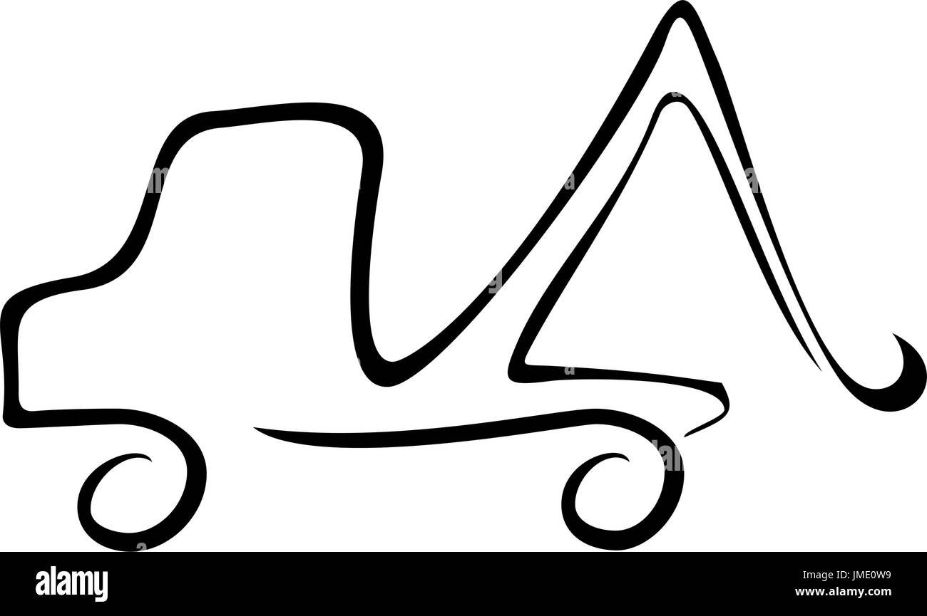 Auto aiuto Illustrazione Vettoriale