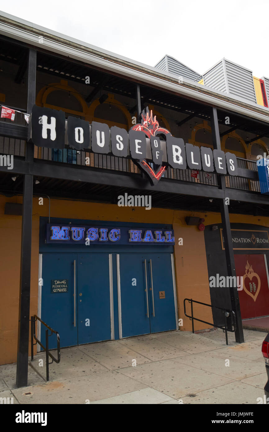 House of Blues music hall Boston STATI UNITI D'AMERICA Foto Stock