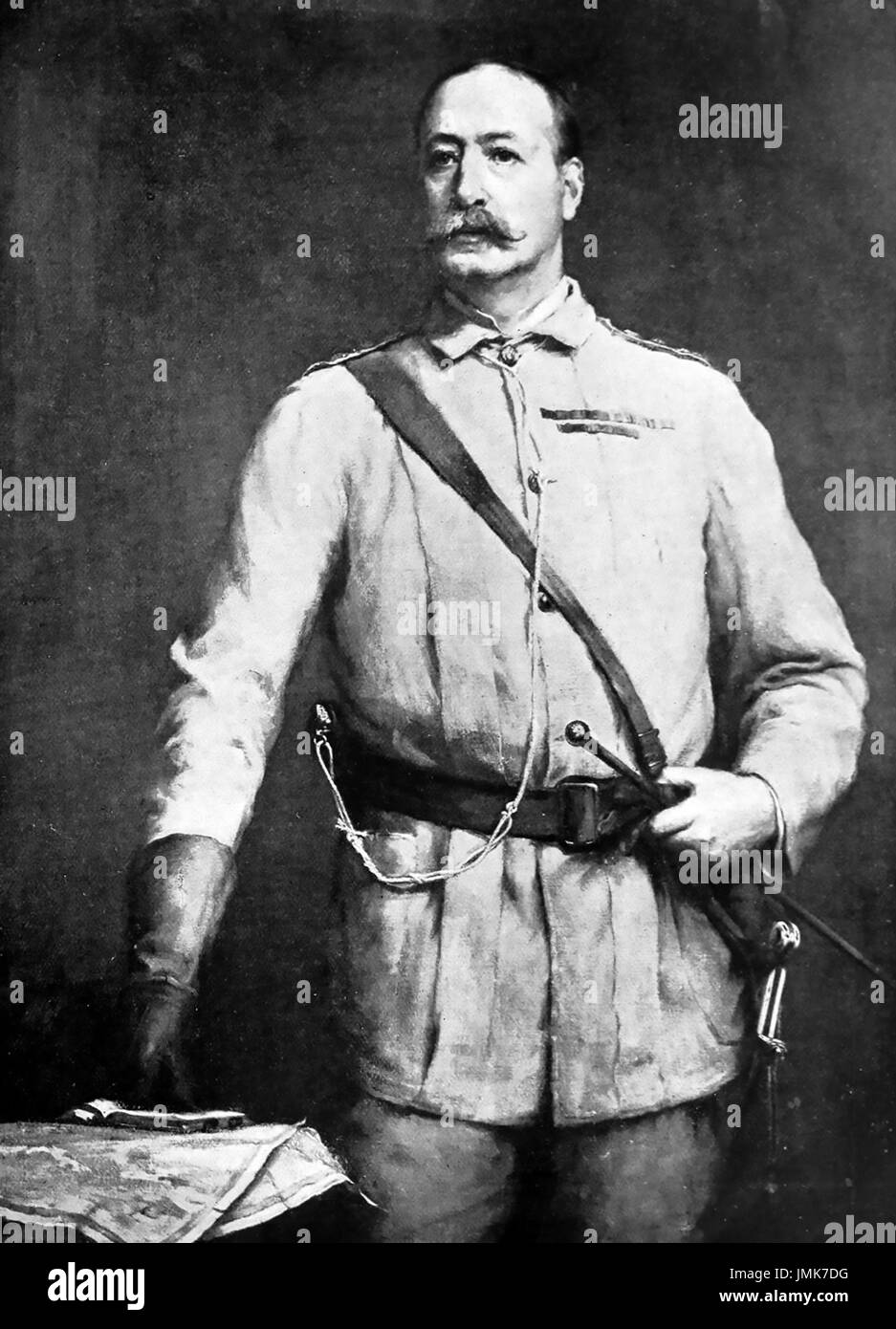 Francesco GRENFELL, primo Baron Grenfell (1841-1925) ufficiale dell'Esercito britannico Foto Stock