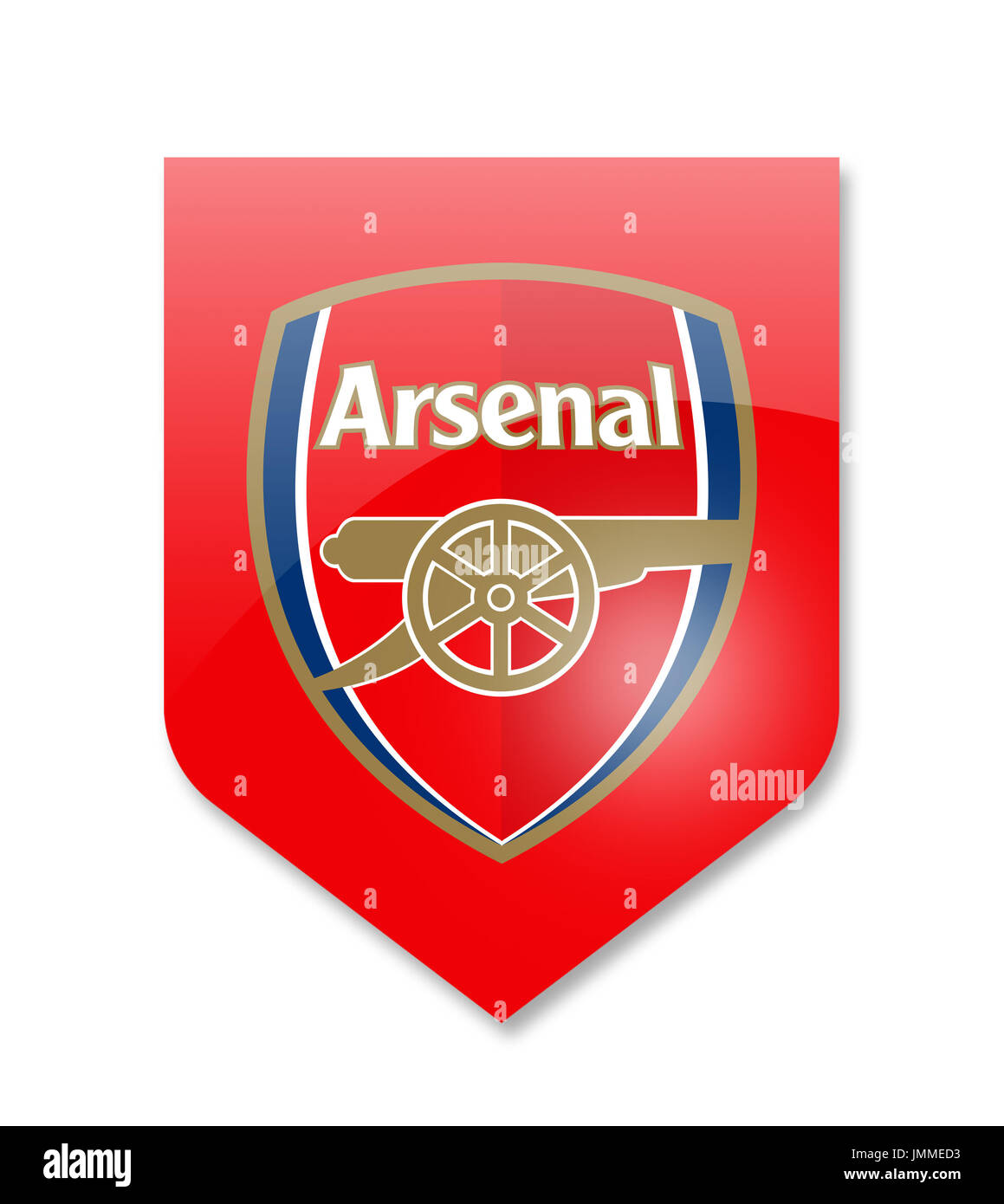 Arsenal premier league team Foto Stock