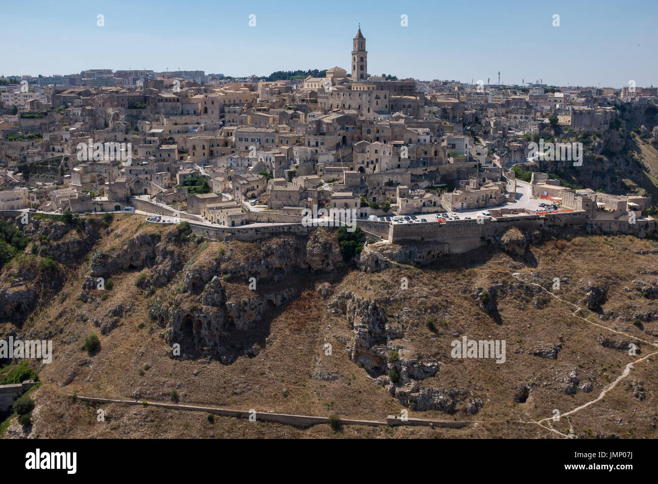 Vista di Matera Foto Stock