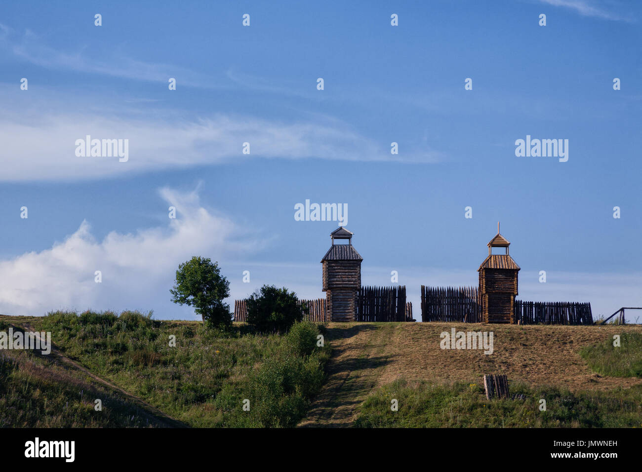 Un migliaio di anni fa Foto Stock