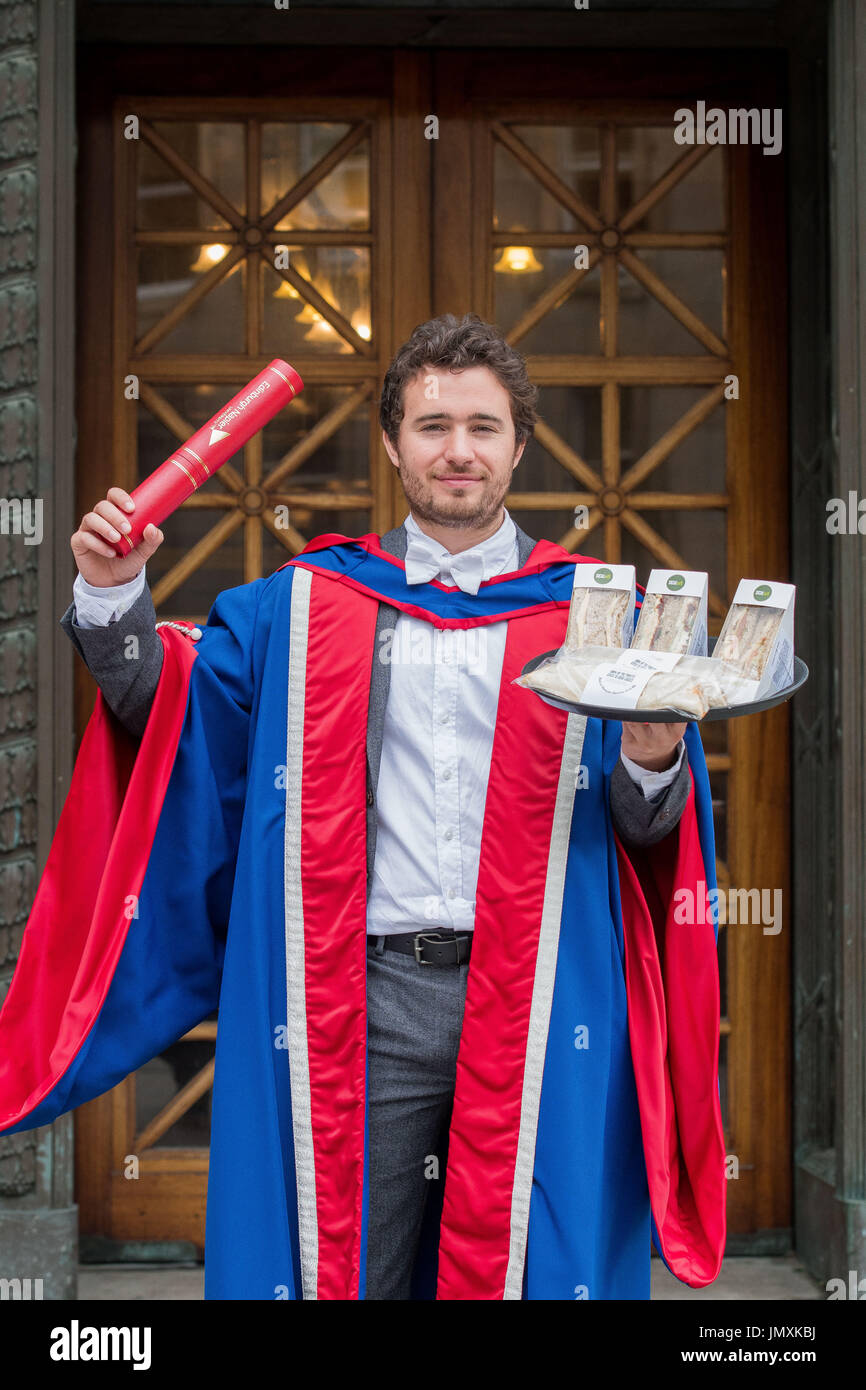 Foto: Josh Littlejohn, azienda leader nel settore sociale e nella campagna per l'homelessness, le cui aziende di Edimburgo hanno ca Foto Stock