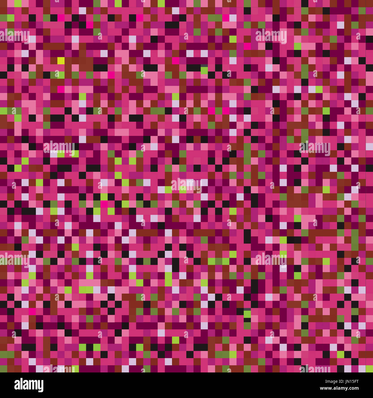 Modello di pixel. geometrica astratta sfondo senza giunture. Foto Stock