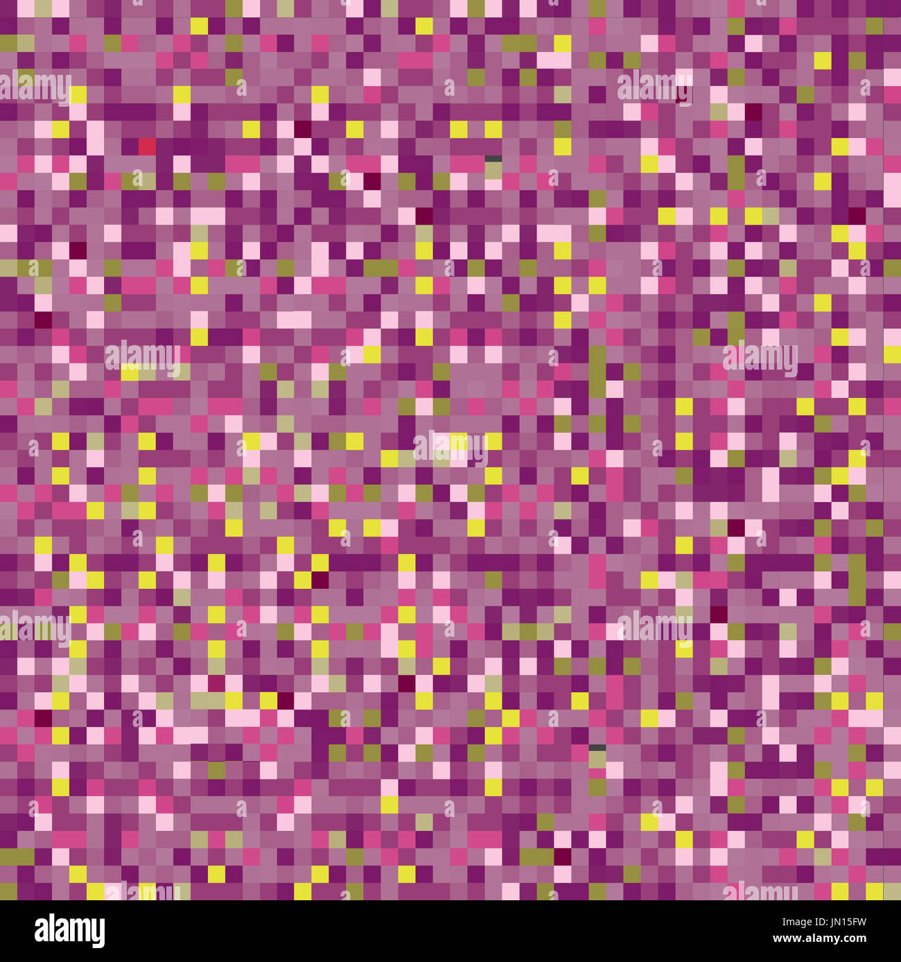 Modello di pixel. geometrica astratta sfondo senza giunture. Foto Stock