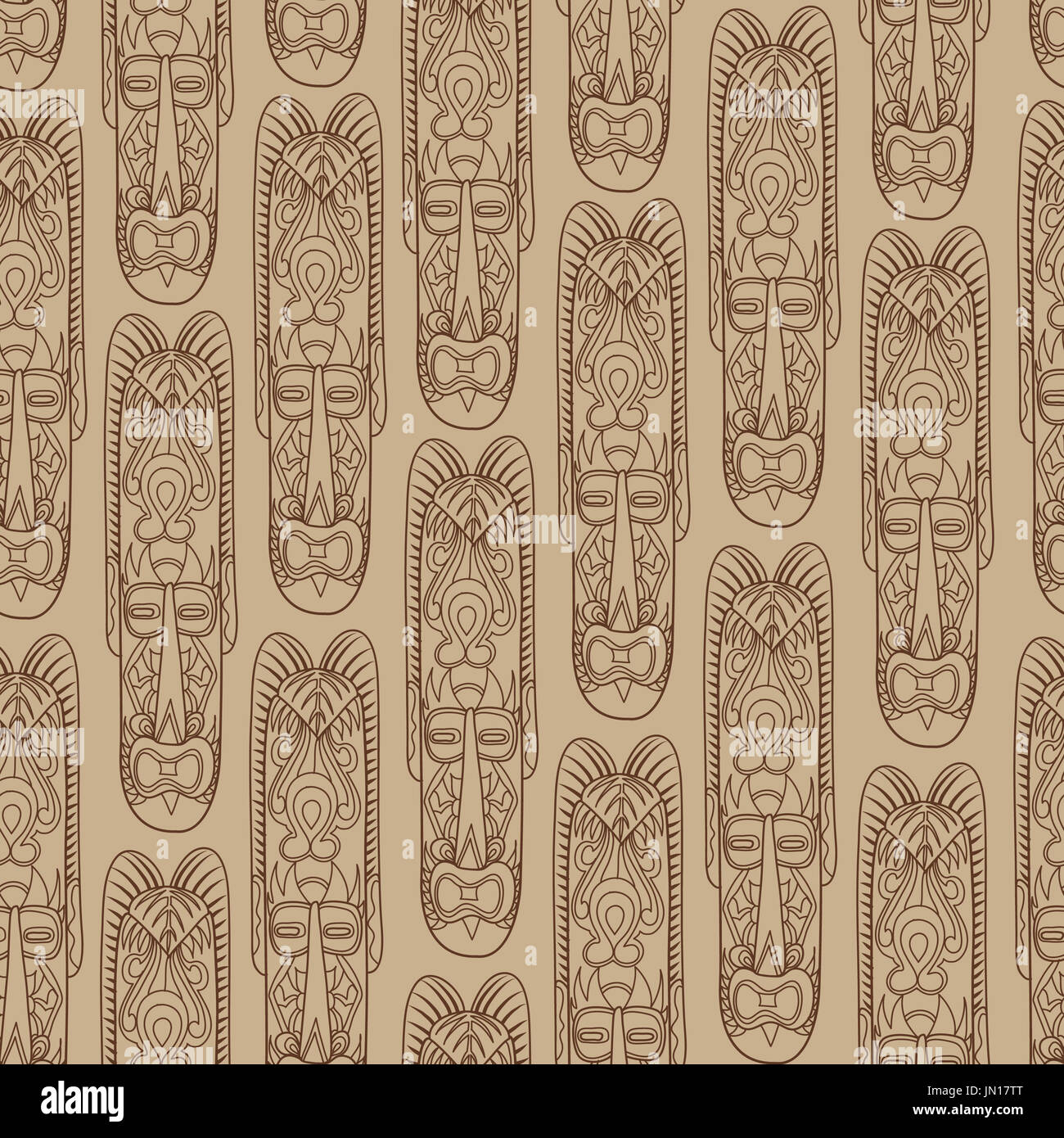 Etnica pattern senza giunture, tribal style. mascherina africana sfondo piastrellato. Foto Stock