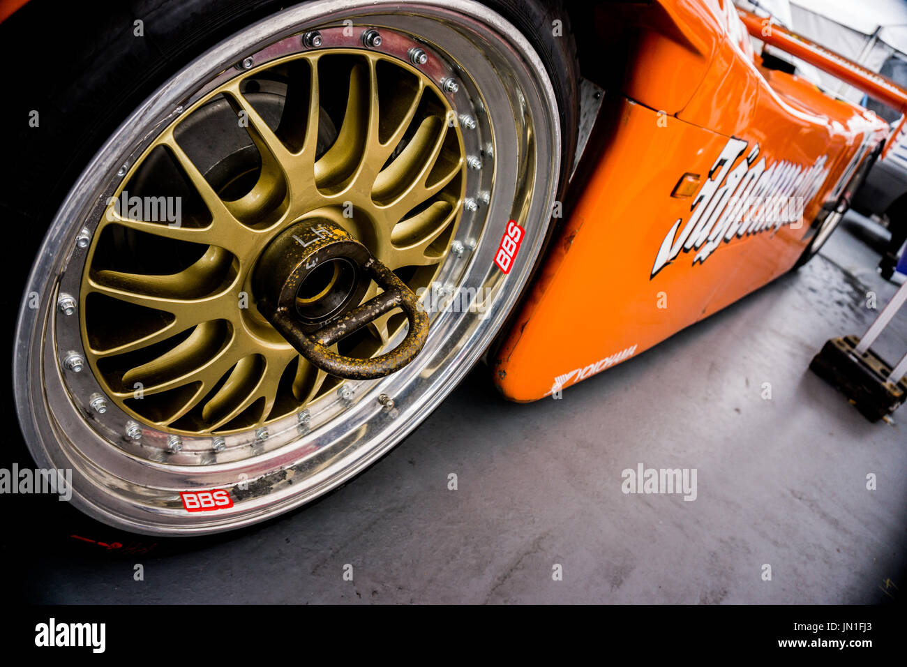 Towcester, Northamptonshire, Regno Unito. 29 Luglio, 2017. Silverstone Classic Motor Racing Festival sul circuito di Silverstone (foto di gergo Toth / Alamy Live News) Foto Stock