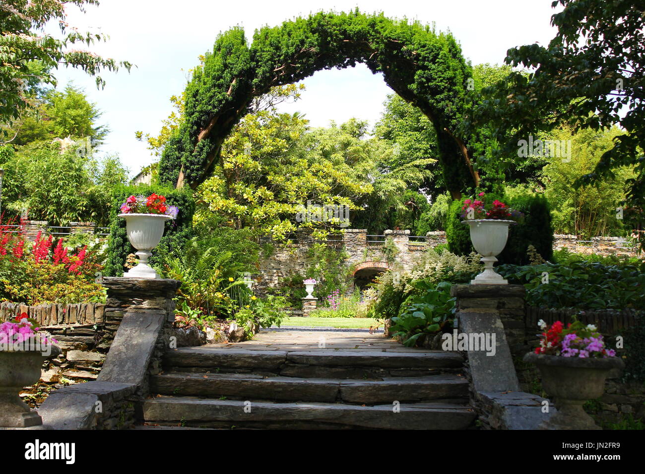 Inghilterra fiori palace Foto Stock