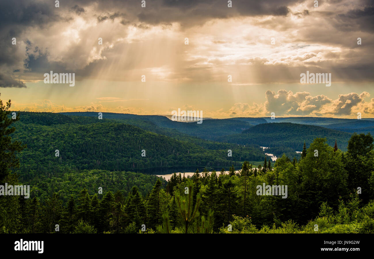 La Mauricie National Park in Québec Canada Foto Stock