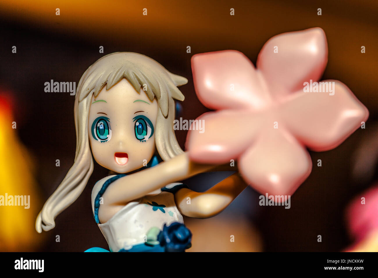 Figure da collezione di film in 3D heros Foto Stock