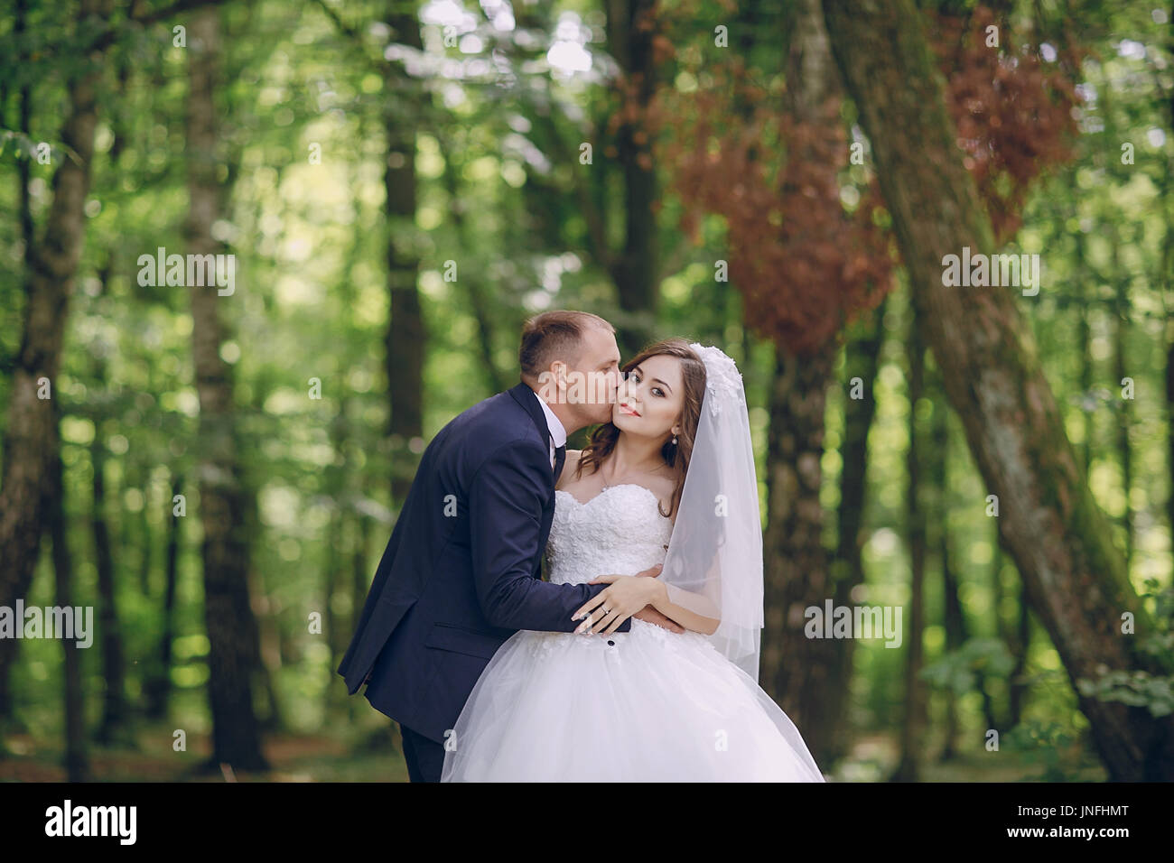 Matura in amore Foto Stock