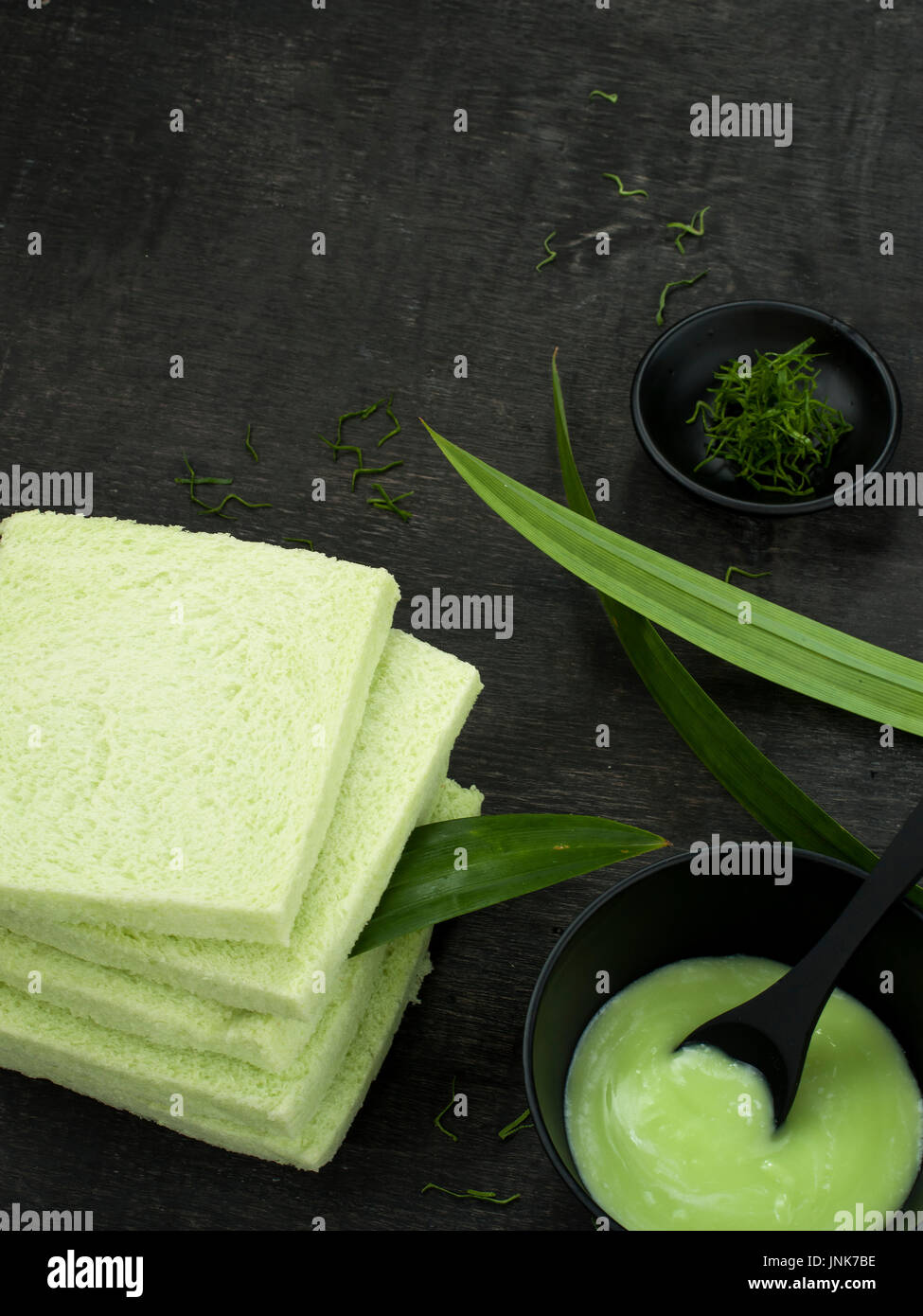 Foglie di pandanus mescolatori di prodotto alimentare per la cura di un sano stile di vita Foto Stock
