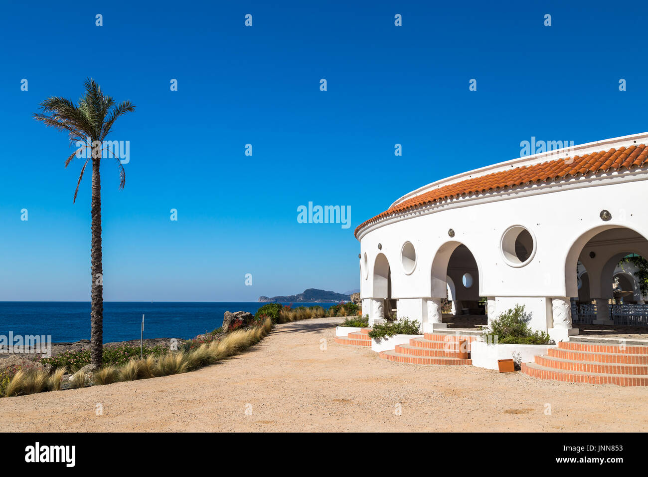 Terme di Kallithea, Isola di Rodi, Grecia Foto Stock