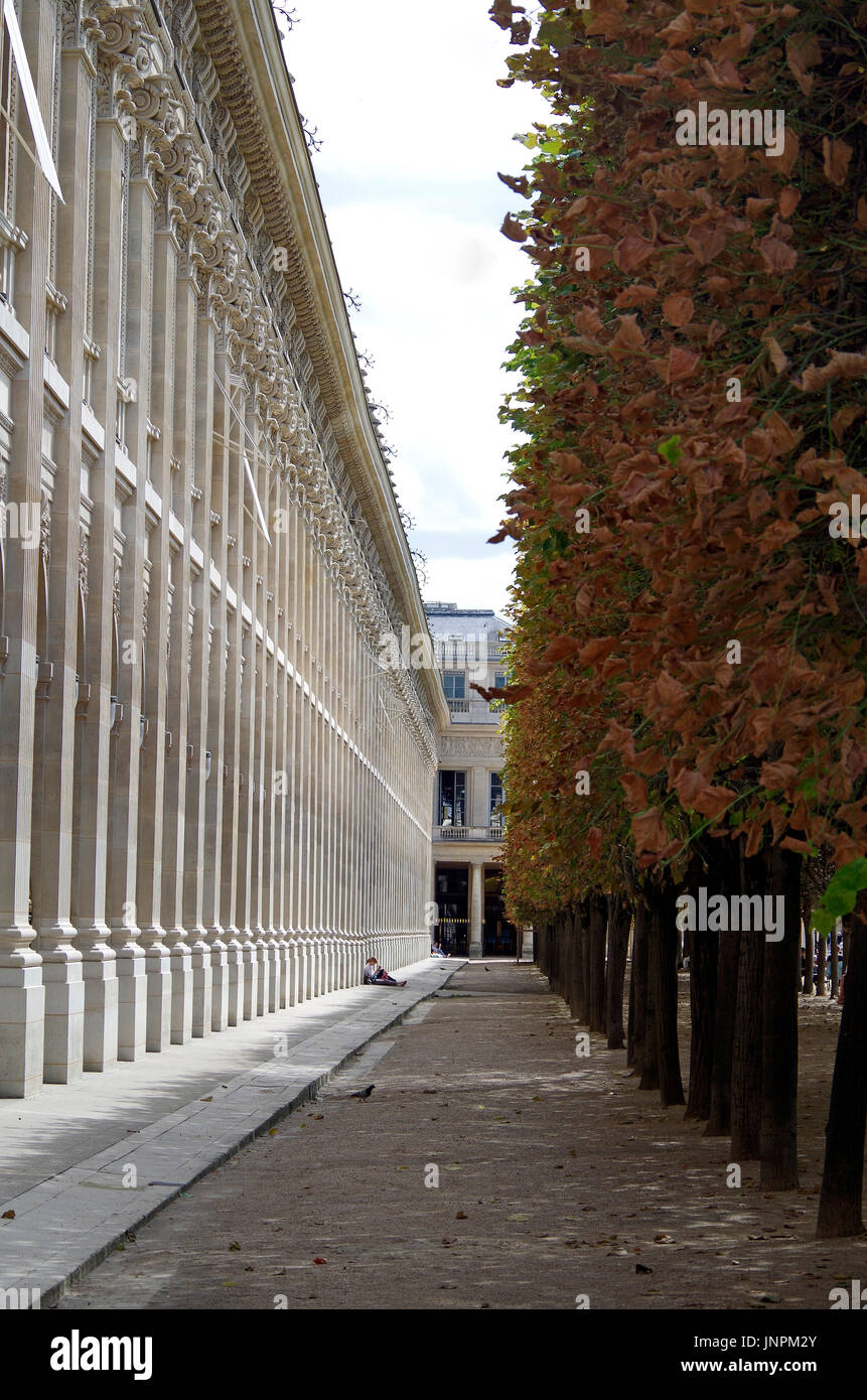 Immagine 36176 Palais Royal, visualizzare S dell'ala est Foto Stock