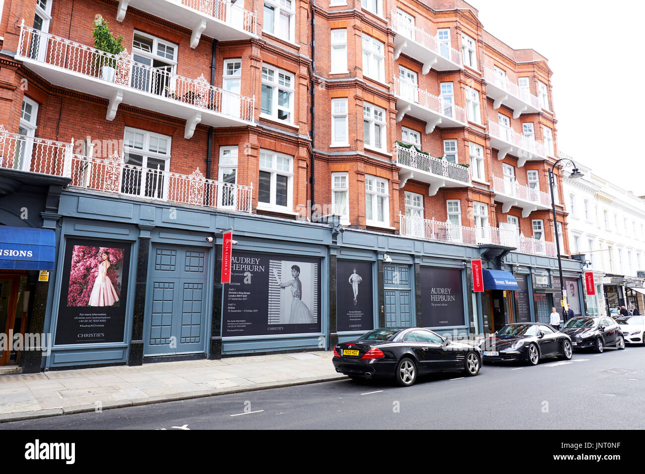 Christies Auctioneers, Old Brompton Road, South Kensington, London, Regno Unito Foto Stock