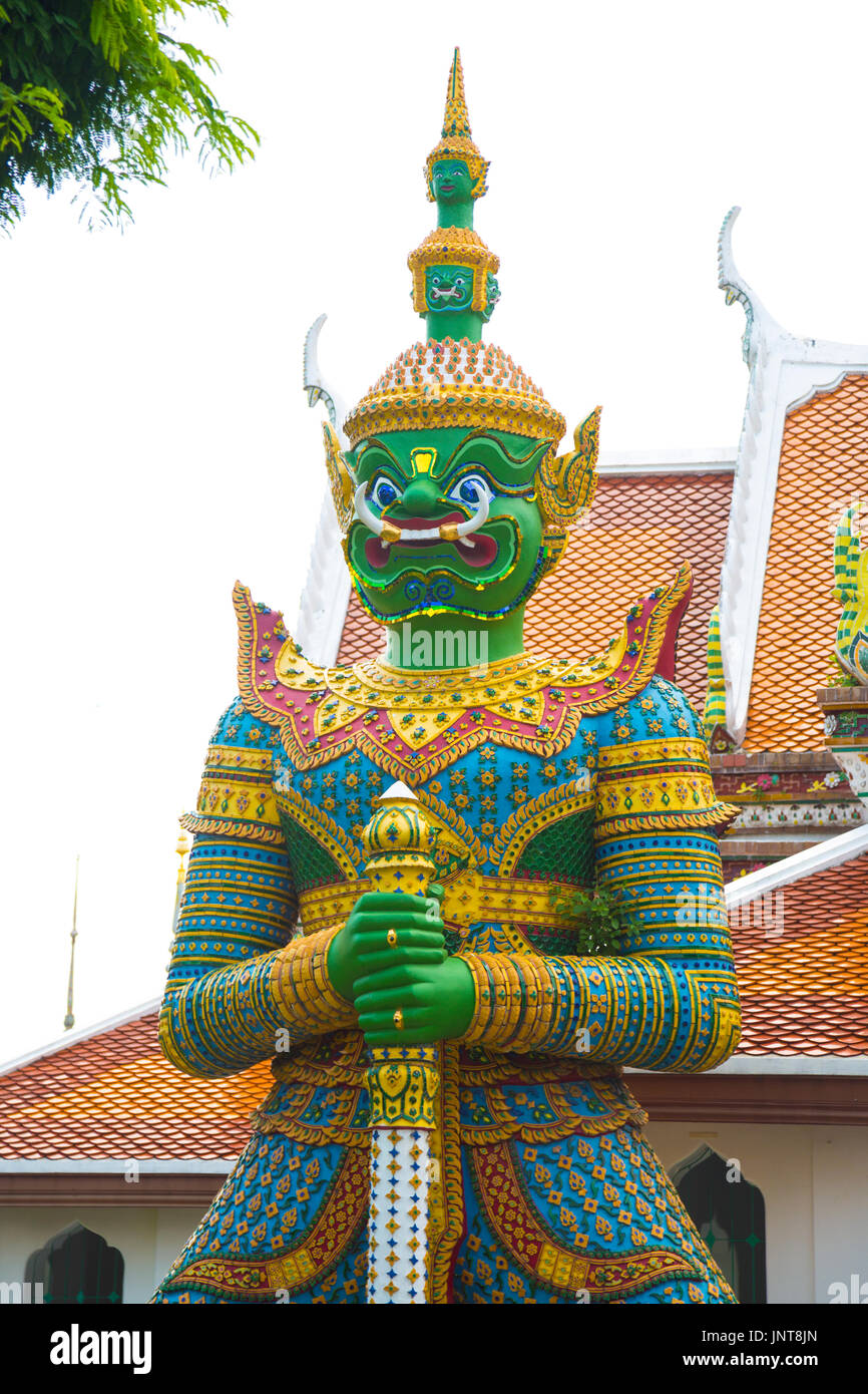 Wat Arun (Tempio di Dawn) a Bangkok, in Thailandia Foto Stock