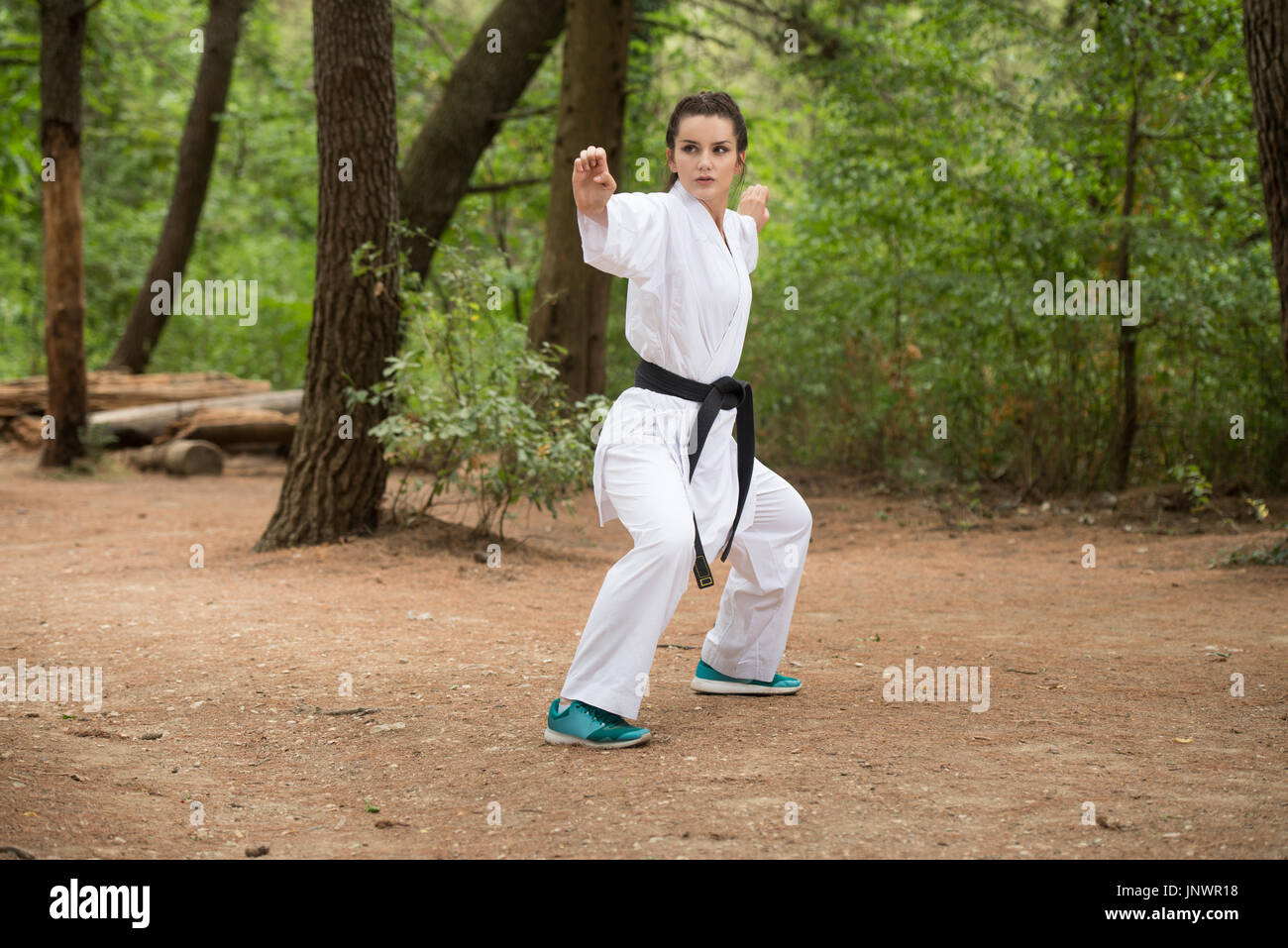 Mosse di karate immagini e fotografie stock ad alta risoluzione - Alamy