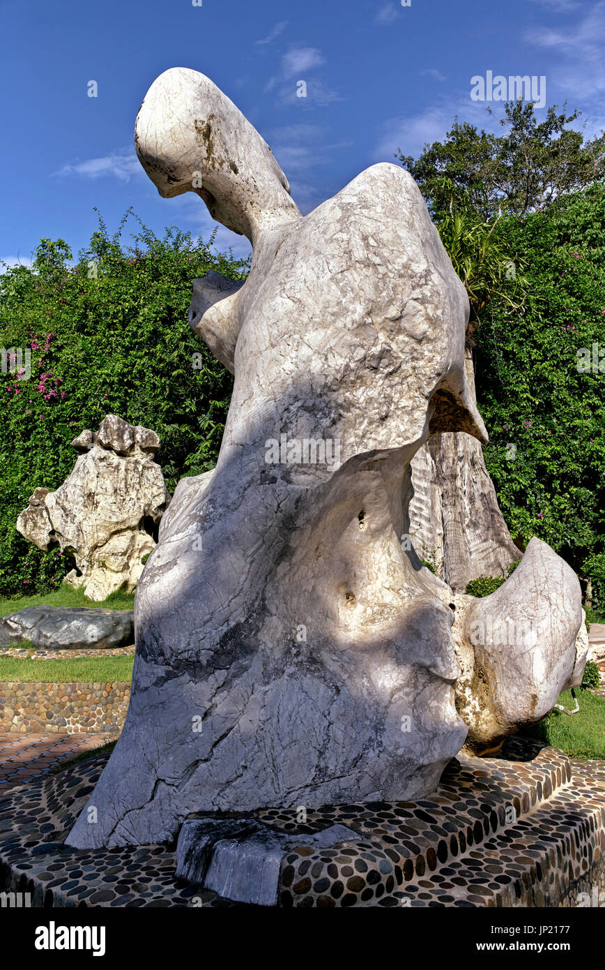 Curiose e formazione di pietra. Geologici naturali forme dispari, Foto Stock