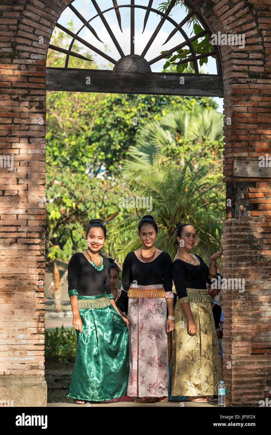 Concorso di canto corale, Forte Santiago, Intramuros, Manila, Filippine Foto Stock