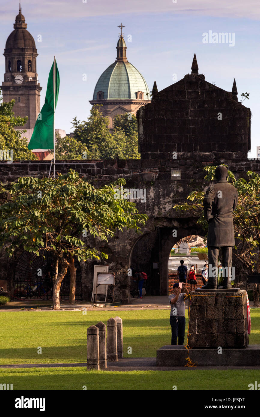 Forte Santiago, Intramuros, Manila, Filippine Foto Stock