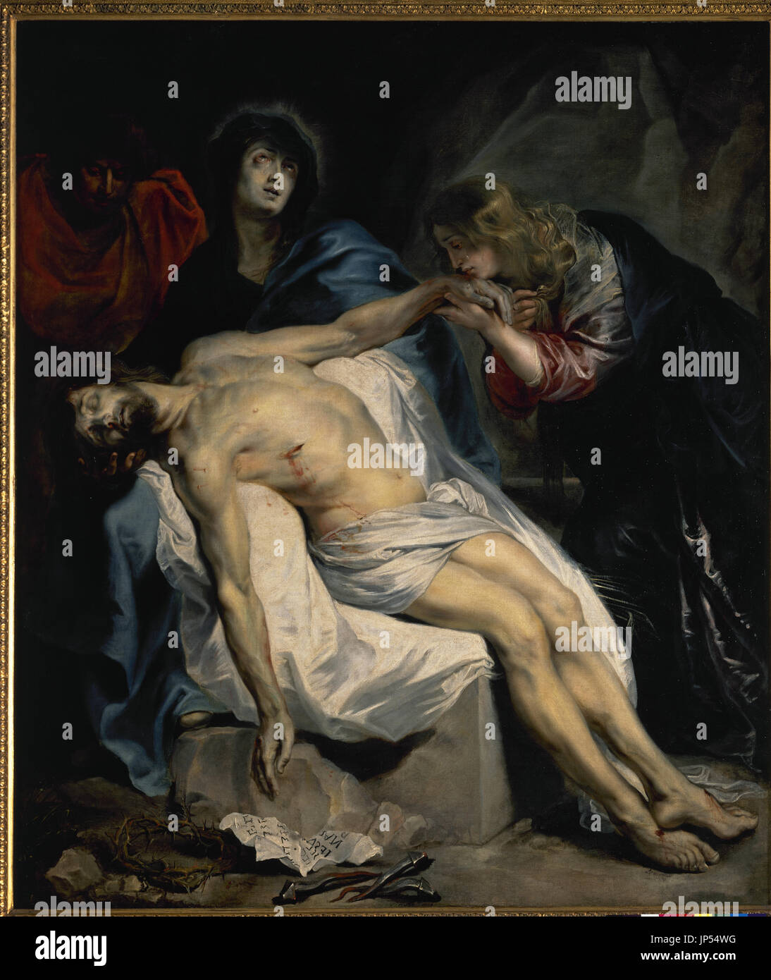 Anton van Dyckt (1599-1641). Pittore fiammingo. Il peccato, 1618-1620. Il Museo del Prado. Madrid. Spagna. Foto Stock