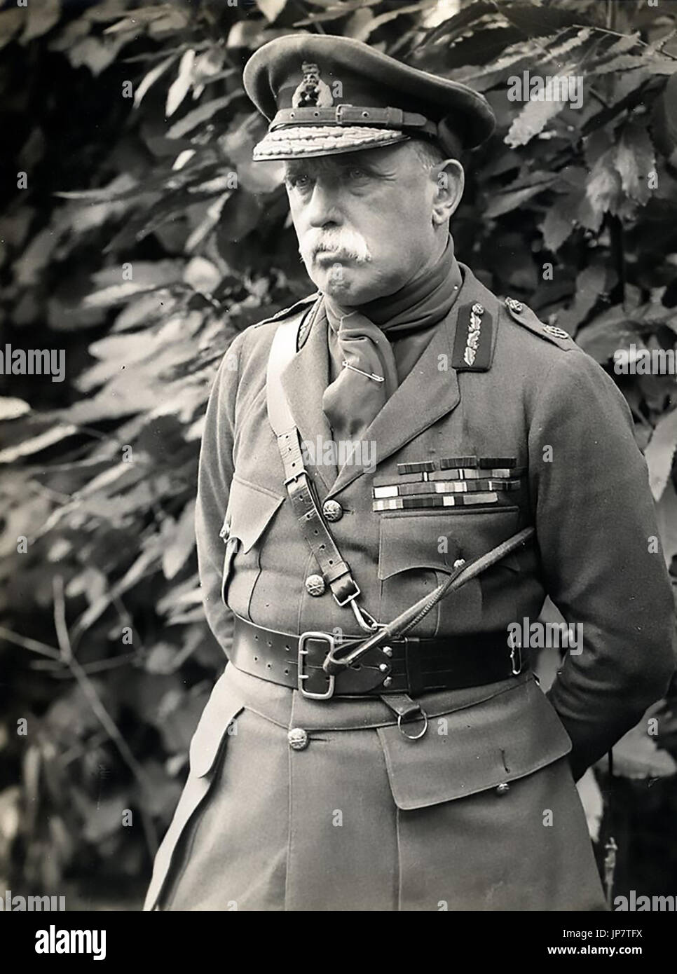 Giovanni francese, 1° Conte di Ypres (1852-1925) Senior ufficiale dell'Esercito Britannico nel 1915 Foto Stock