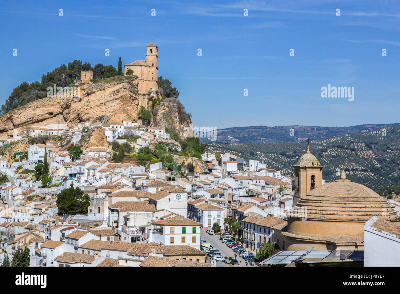 Spagna, Andalusia Regione, Provincia di Granada, Montefrio Città, Foto Stock